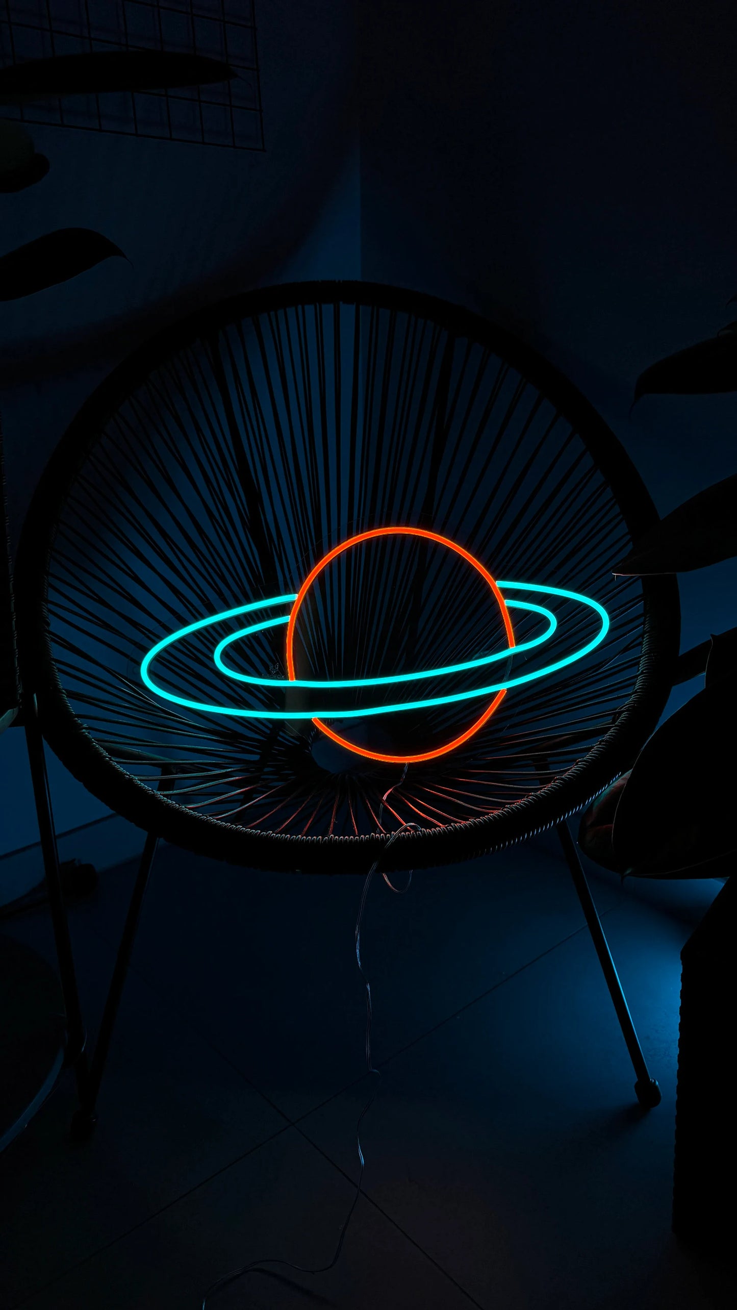 Space Planet Led Neon Sign for Nature Inspired Wall Art