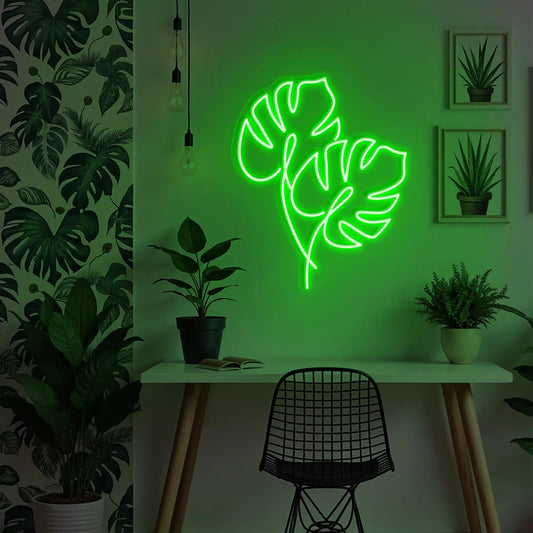 Marijuana Leaf Neon Sign Light