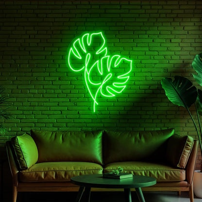 Marijuana Leaf Neon Sign Light