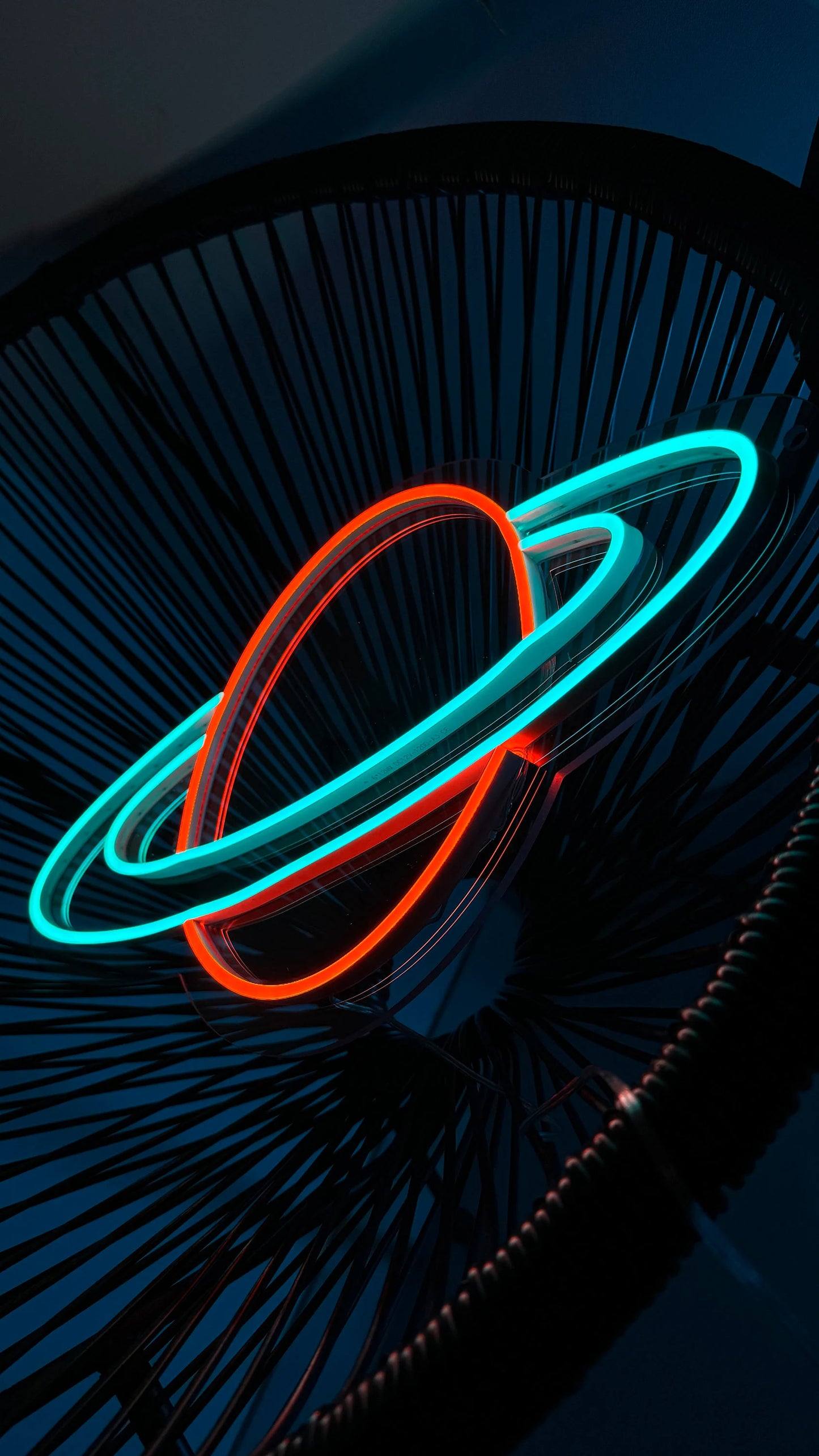 Space Planet Led Neon Sign for Nature Inspired Wall Art