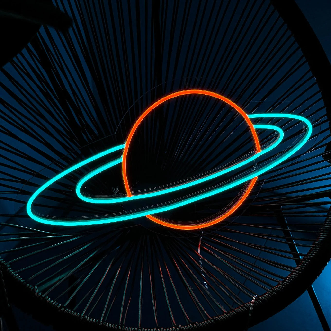 Space Planet Led Neon Sign for Nature Inspired Wall Art
