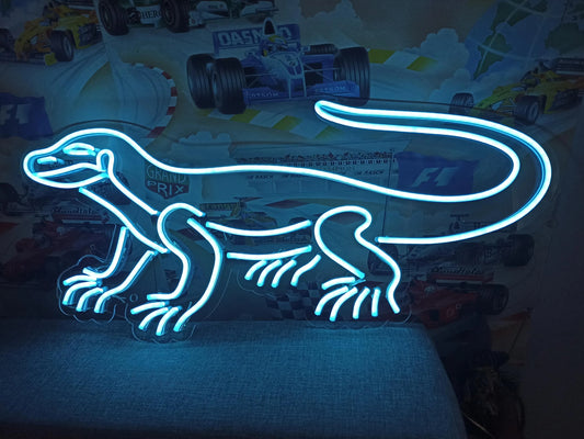 Lizard Night Neon Sign Light