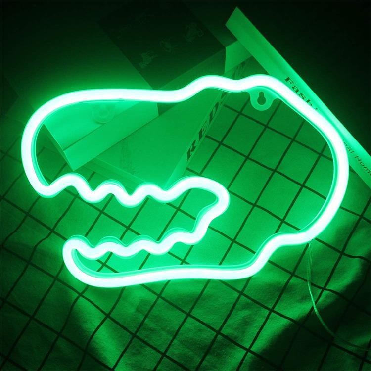 LED dinosaur wall mounted neon lights