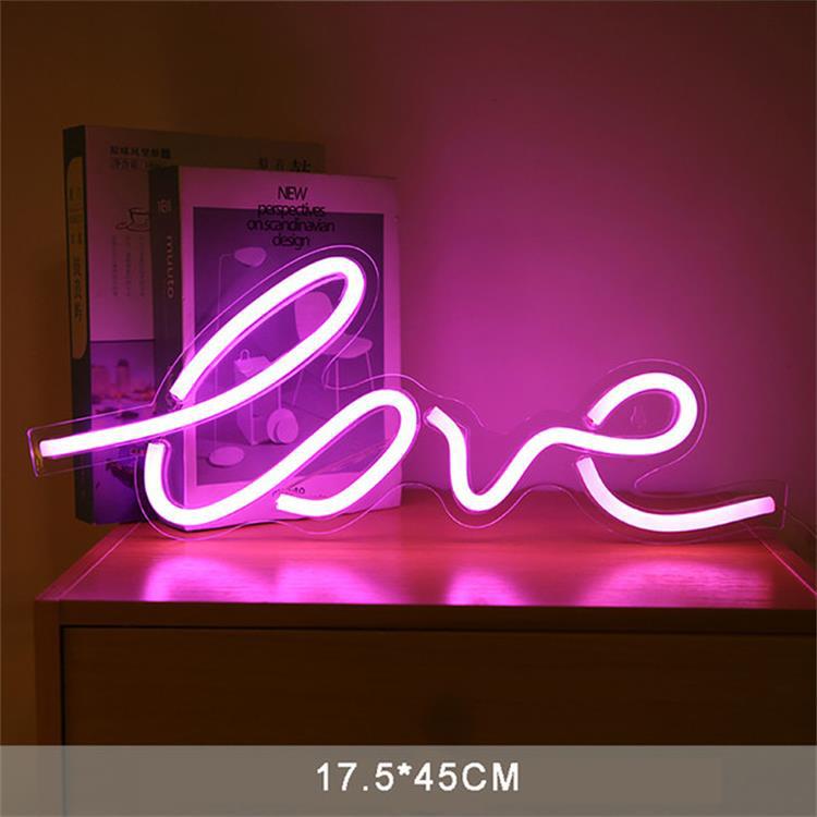 LED Neon Lip Sign Night Light - Romantic Wall Decor for Christmas, Weddings, Parties & Kids' Rooms