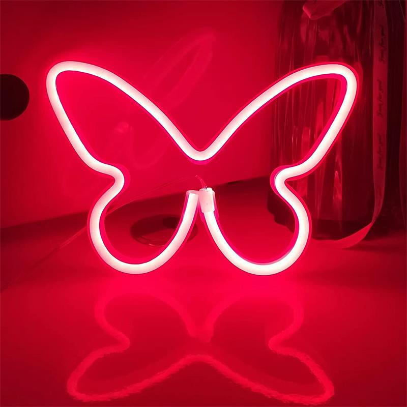 Butterfly LED Neon Sign - Luminous Butterfly  for Multi-Purpose Decor