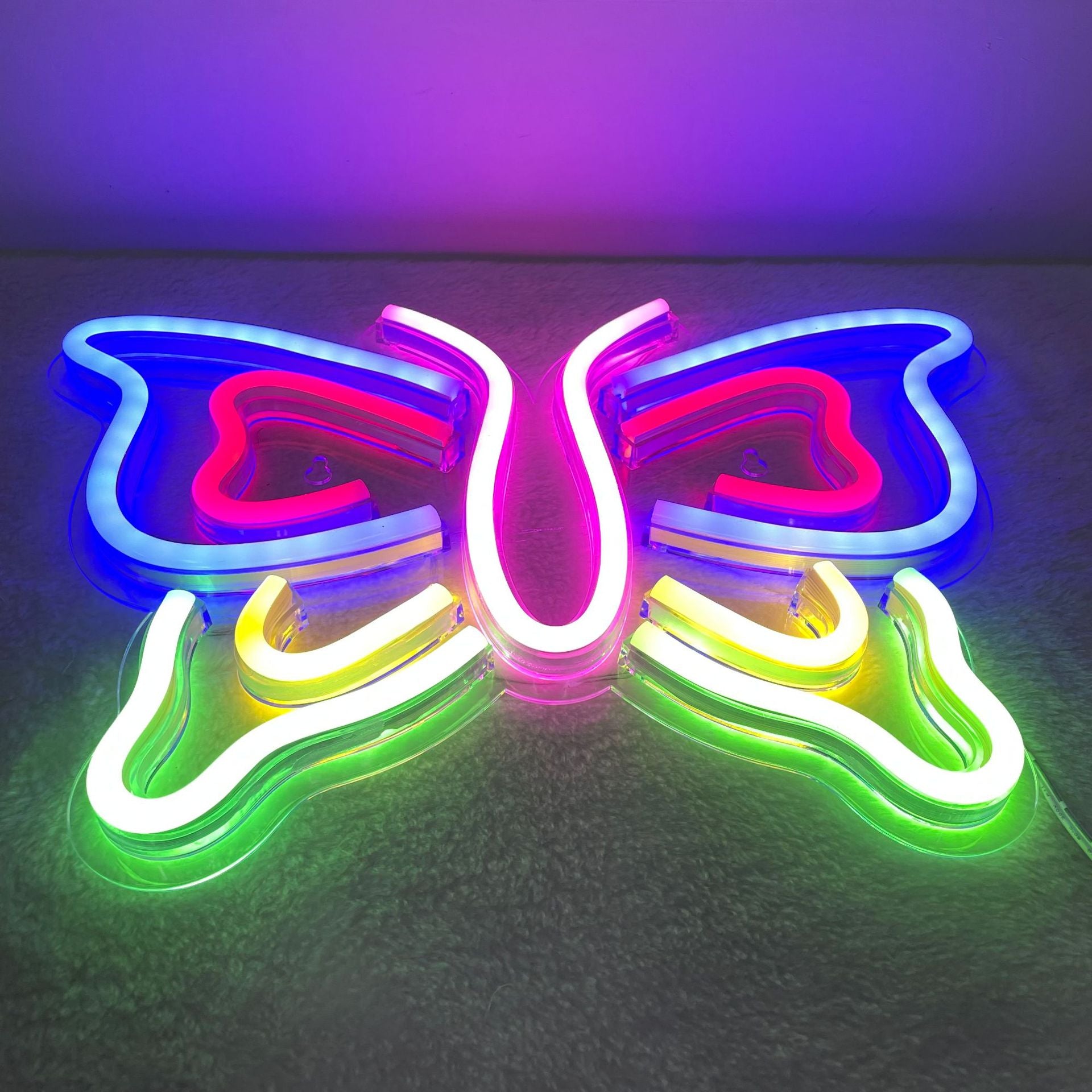 Pink Acrylic Neon Sign -  LED Light for Home & Party Decor