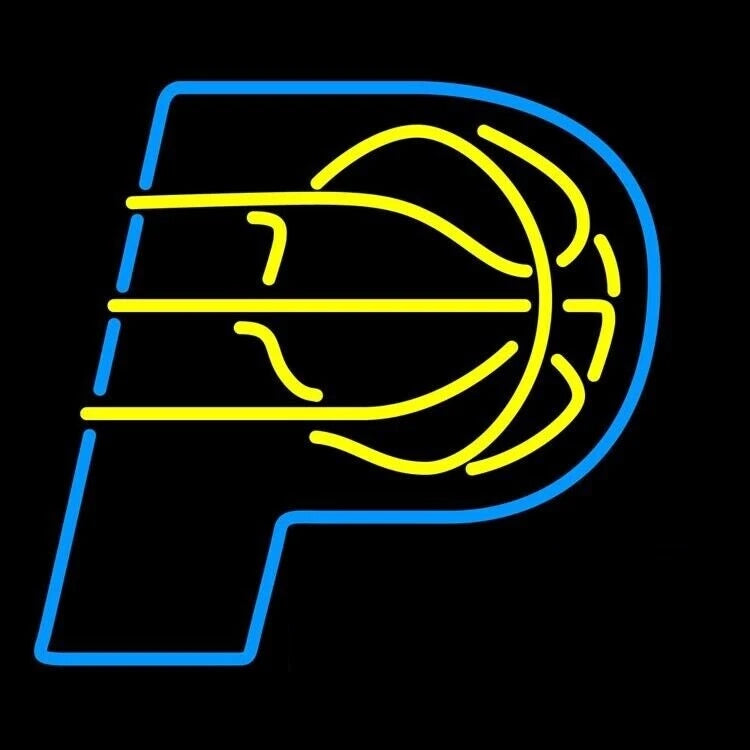 Indiana Pacers  Basketball Theme Neon Sign Light For Wall Decor