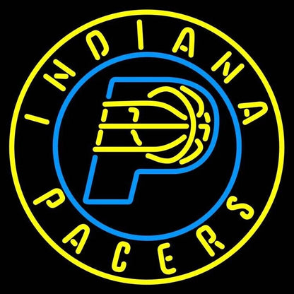 Indiana Pacers  Basketball Theme Neon Sign Light For Man Cave
