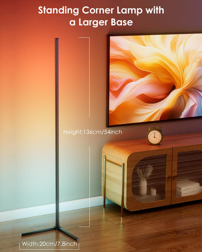 Colourthe RGB Corner Floor Lamp (Pair)