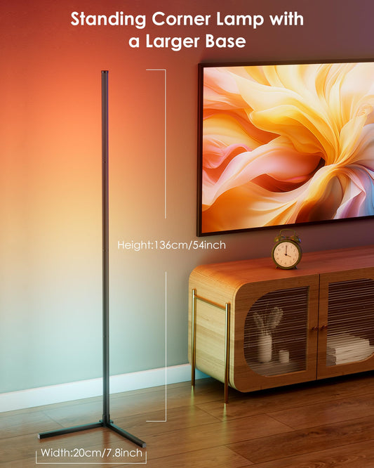 Colourthe RGB Corner Floor Lamp (Pair)