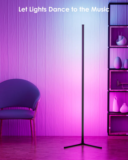 Colourthe RGB Corner Floor Lamp (Pair)