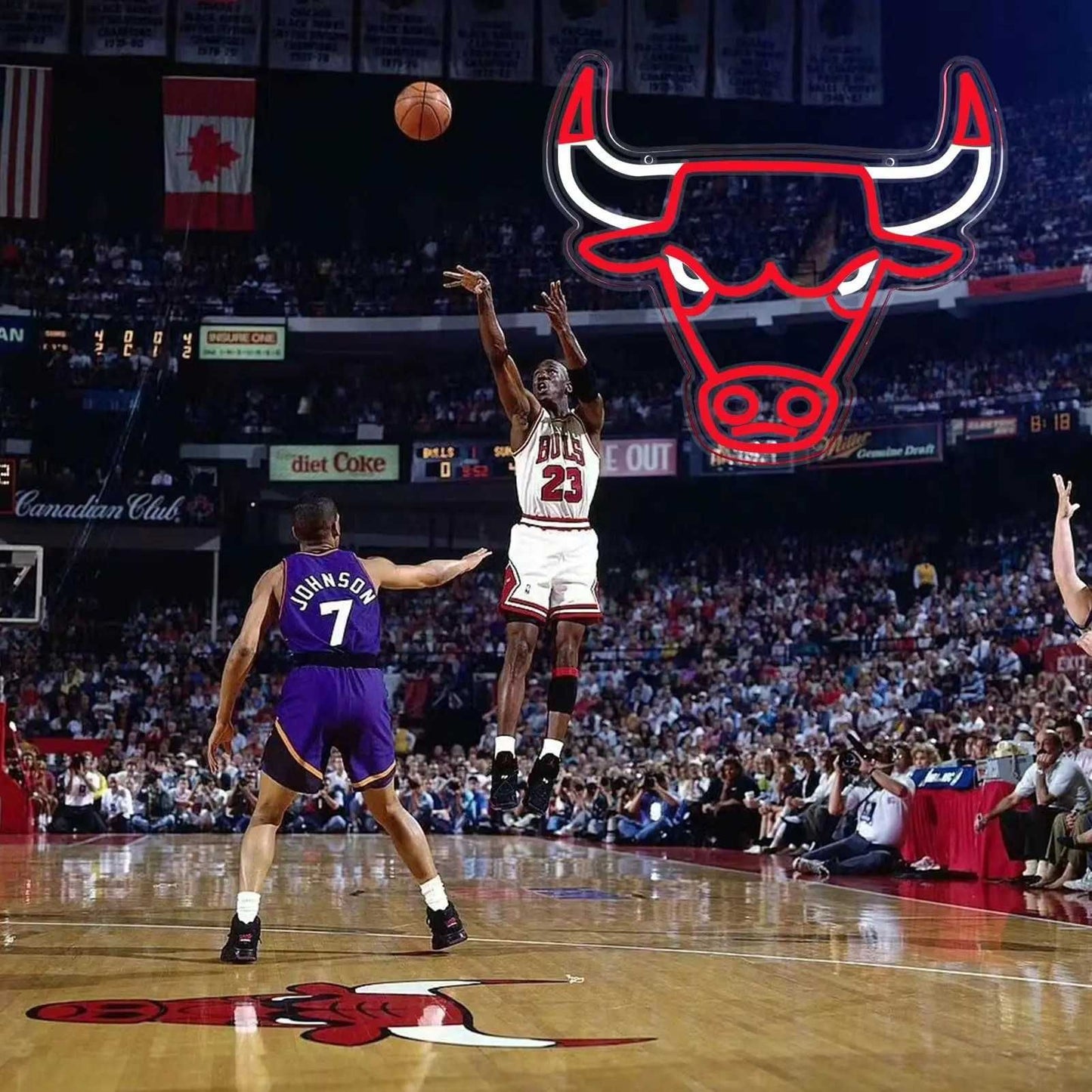 Chicago Bulls Neon Light For Sports Fans