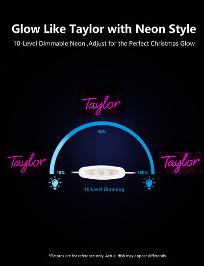 Taylor LED Acrylic Neon Light