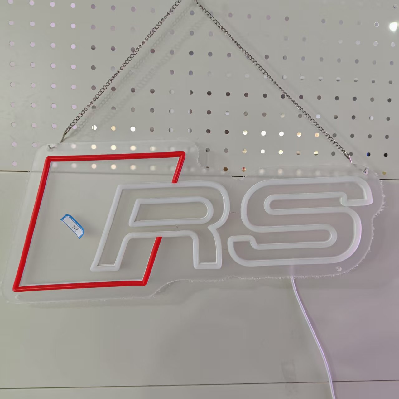 Audi RS Logo Neon Sign Light