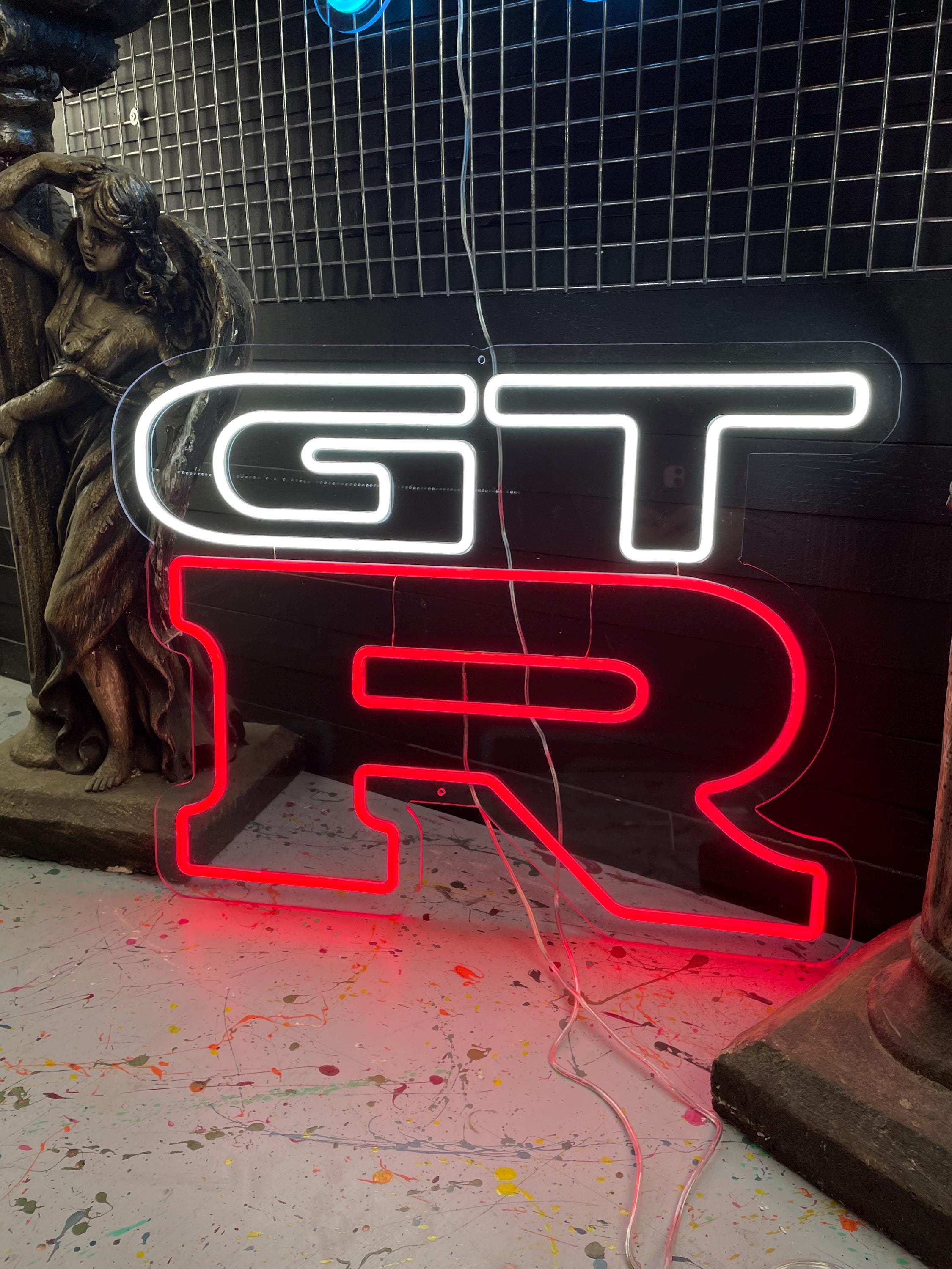 GTR Logo Neon Sign Light