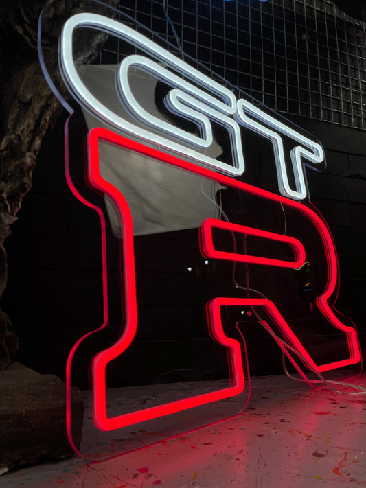 GTR Logo Neon Sign Light