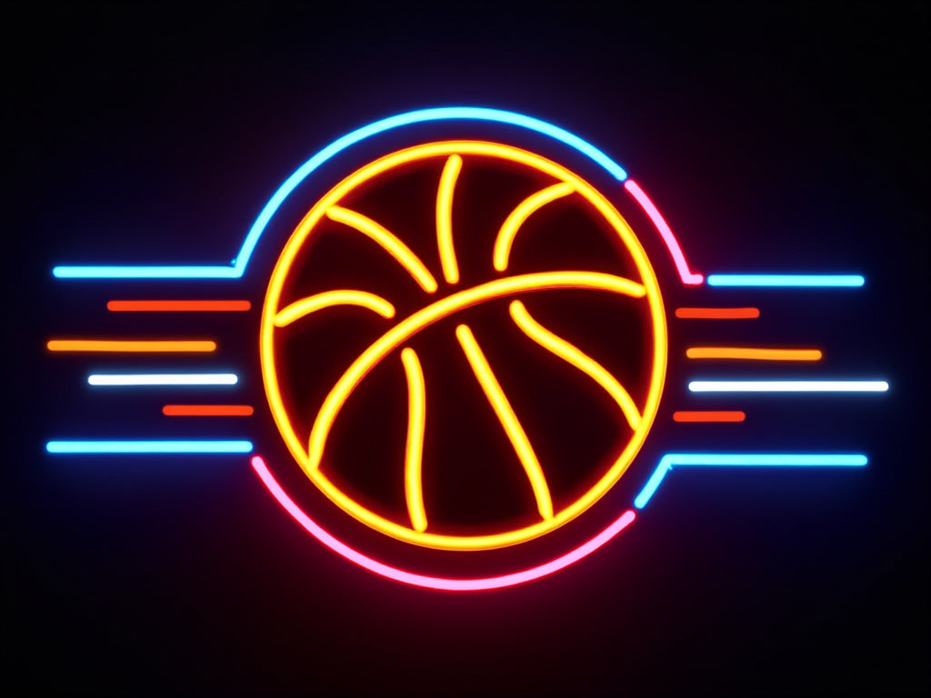 Basketball Neon Sign Light