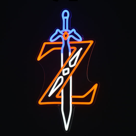 Legend Sword Neon Sign For Gaming Room Wall Decor
