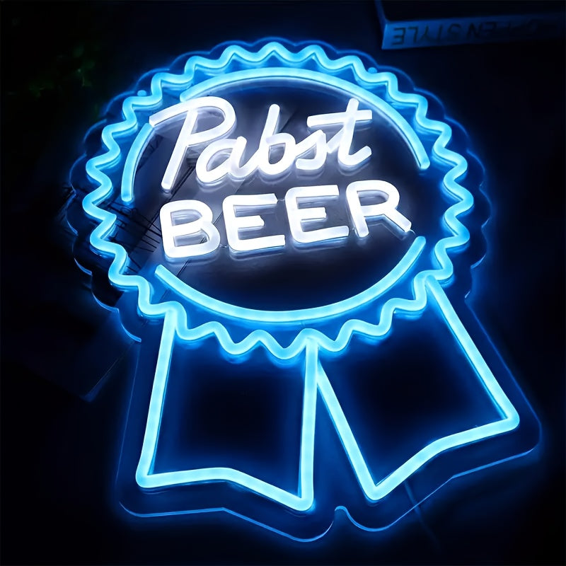 Pabst Beer Neon LED Sign For Bar Wall Decor