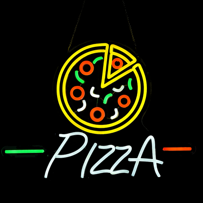 Pizza Neon Sign  For Restaurant Wall Decor