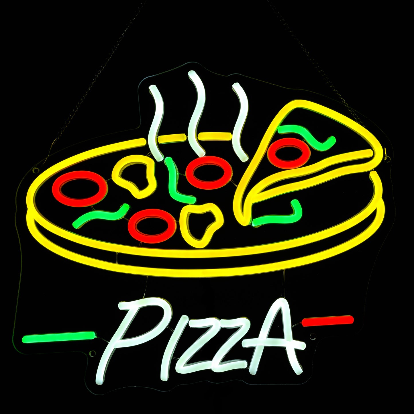 Pizza Slice Neon Sign Light