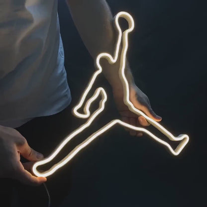 Jordan Neon Sign Light For Sports Fans