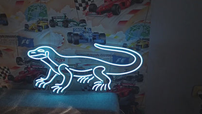 Lizard Night Neon Sign Light