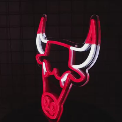 Chicago Bulls Neon Light For Sports Fans