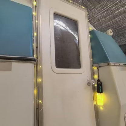 Camping String Lights,33Ft Light with Lanterns (4 in 1 Design)