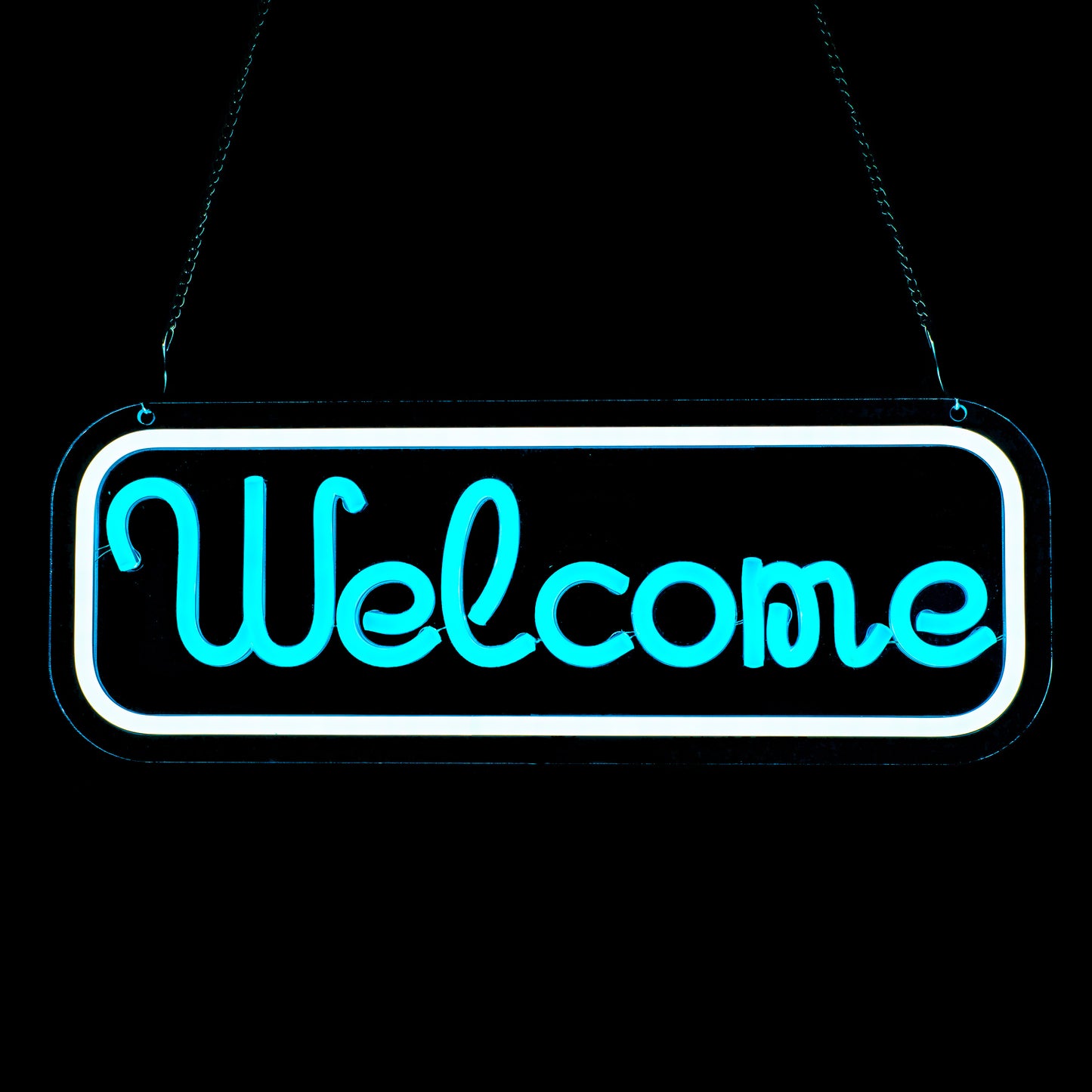 Bright LED Welcome Neon Sign For Business Window